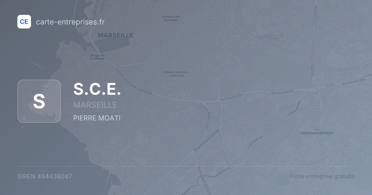 S.C.E. — 494438047 — fiche entreprise