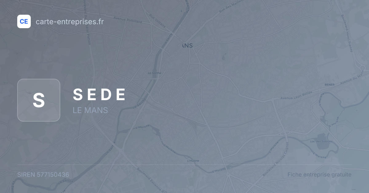 S E D E — 577150436 — fiche entreprise