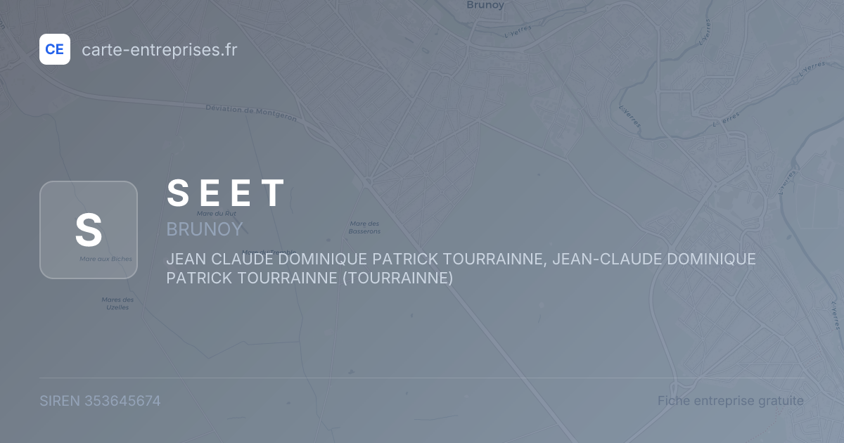 S E E T — 353645674 — fiche entreprise