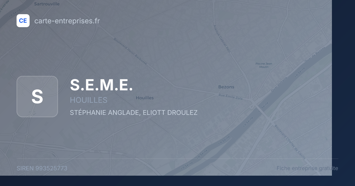 S.E.M.E. — 993525773 — fiche entreprise