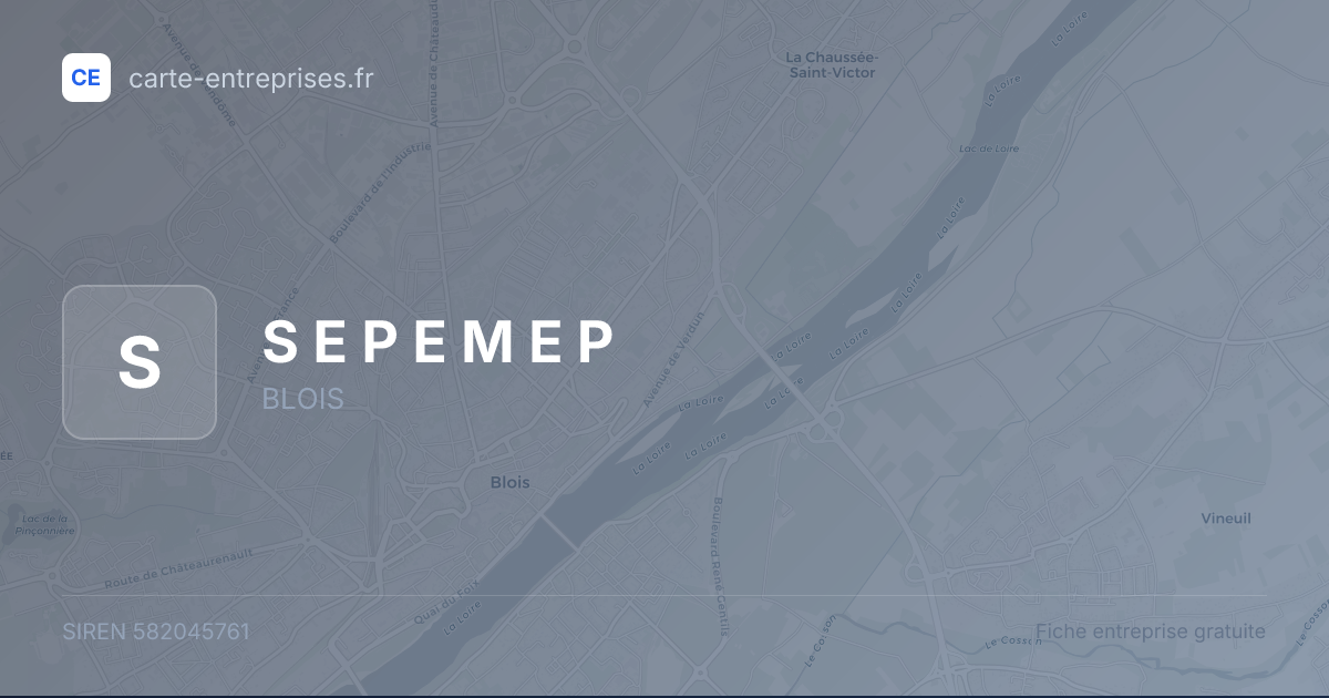 S E P E M E P — 582045761 — fiche entreprise