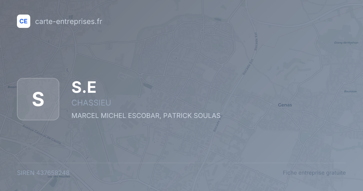 S.E — 437658248 — fiche entreprise