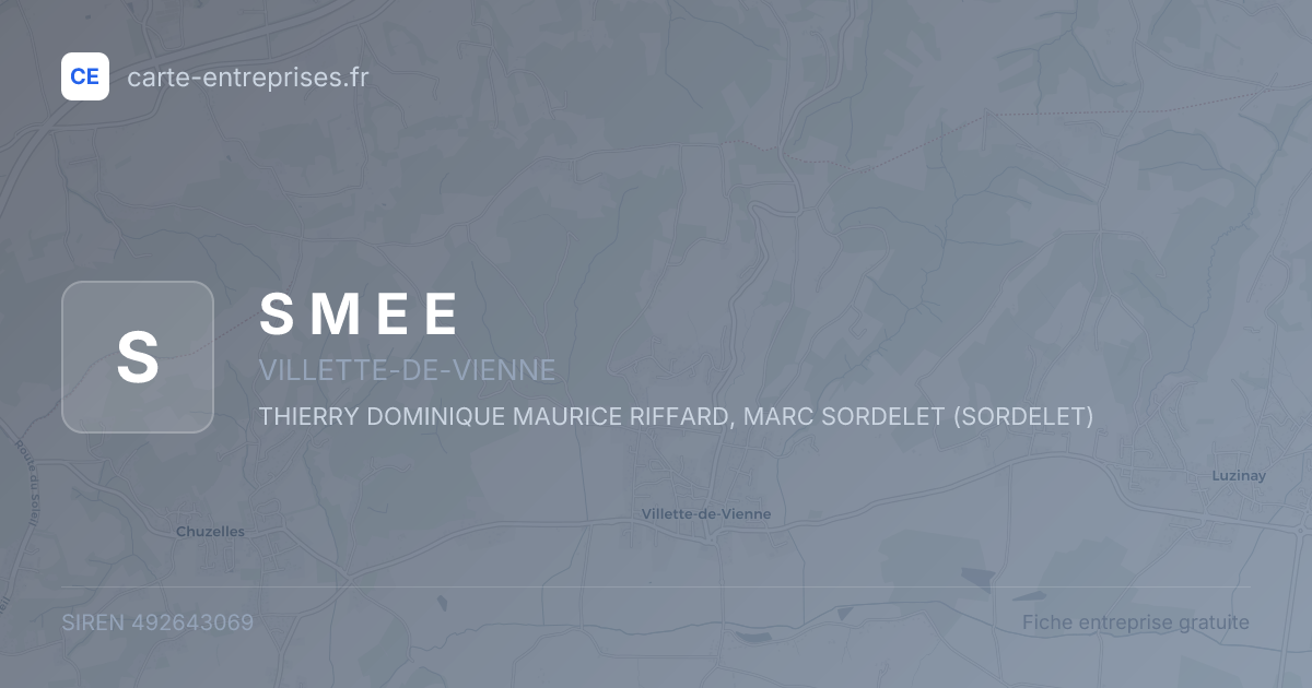 S M E E — 492643069 — fiche entreprise