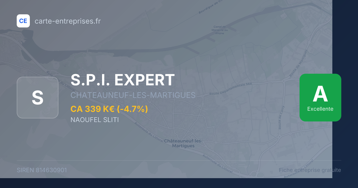 S.P.I. EXPERT — 814630901 — fiche entreprise