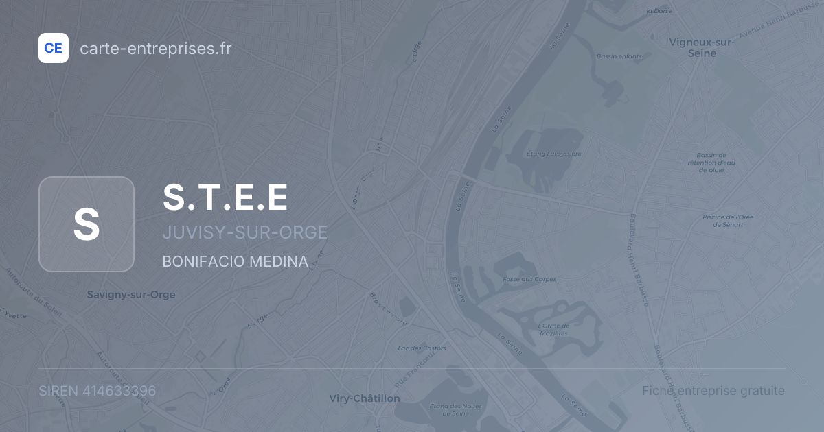 S.T.E.E — 414633396 — fiche entreprise