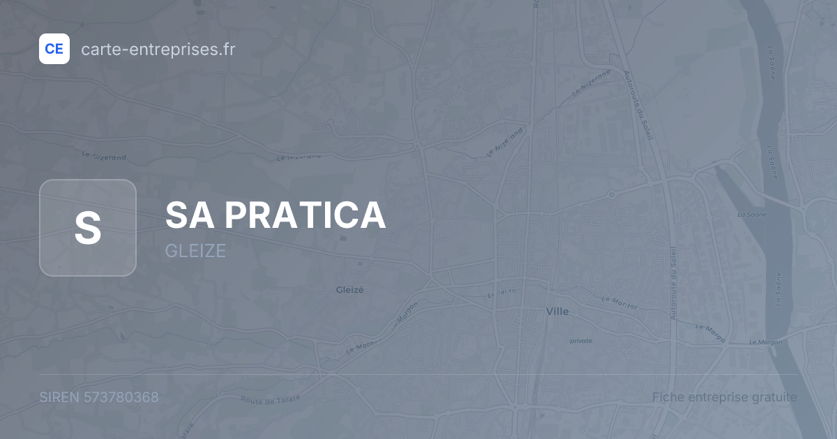 SA PRATICA — 573780368 — fiche entreprise