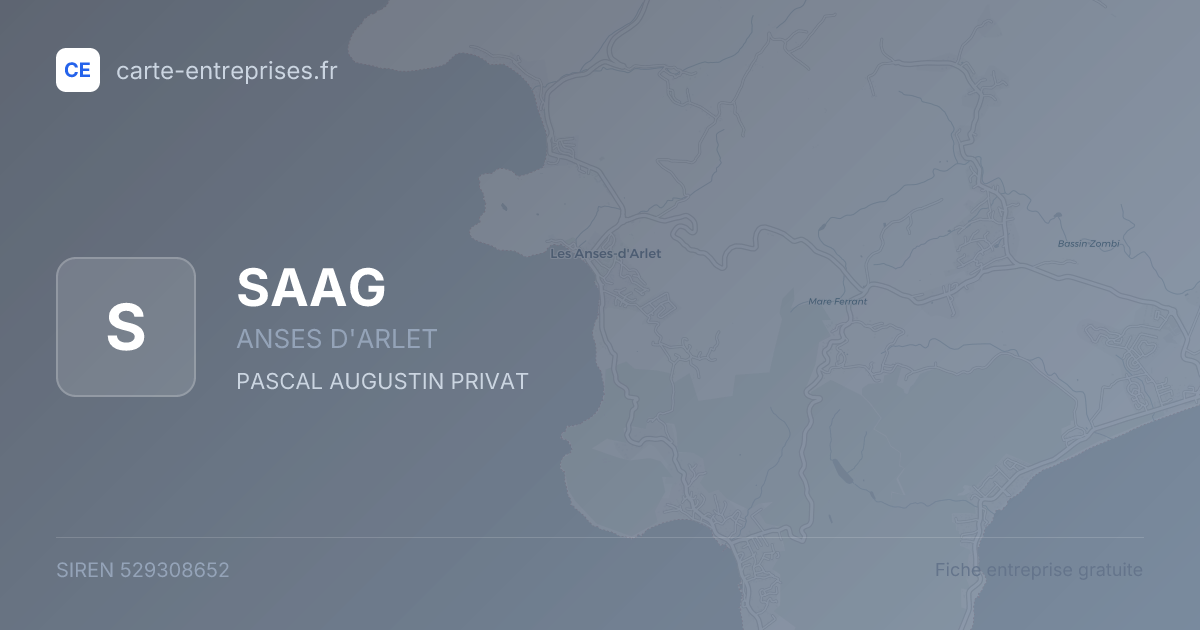 SAAG — 529308652 — fiche entreprise