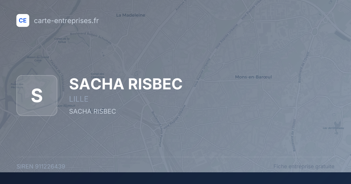 SACHA RISBEC — 911226439 — fiche entreprise