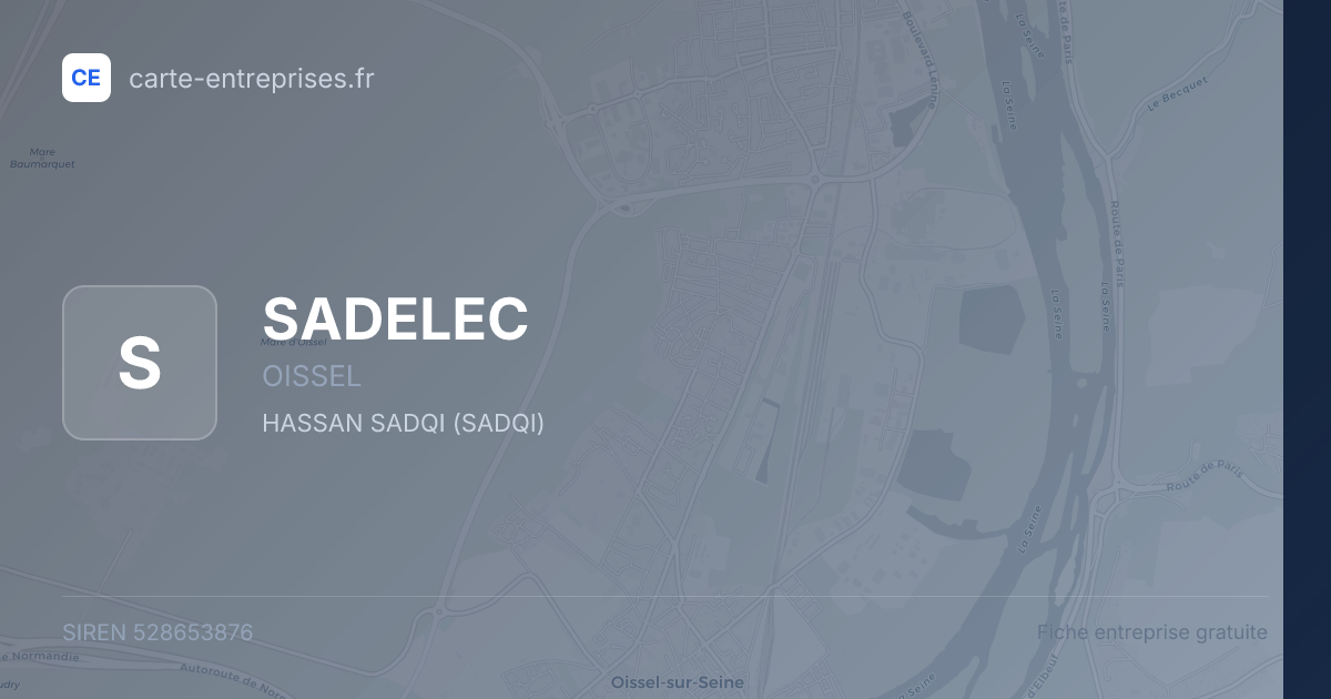 SADELEC — 528653876 — fiche entreprise
