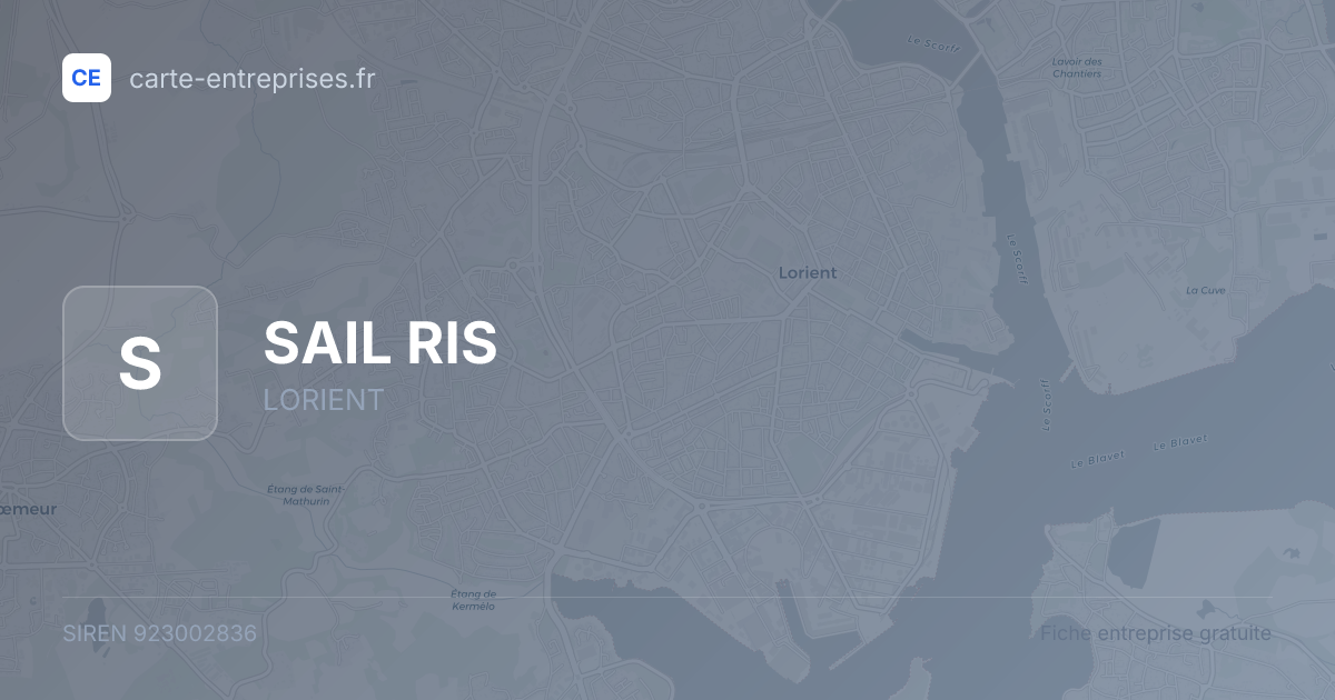 SAIL RIS — 923002836 — fiche entreprise