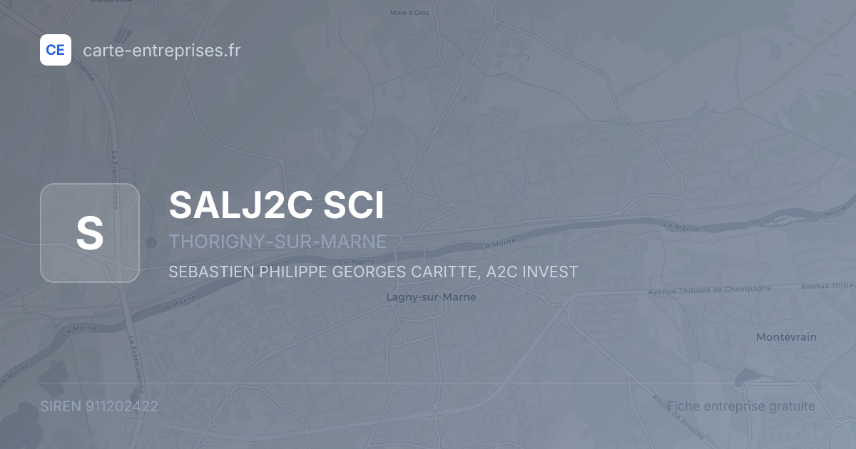 SALJ2C SCI — 911202422 — fiche entreprise