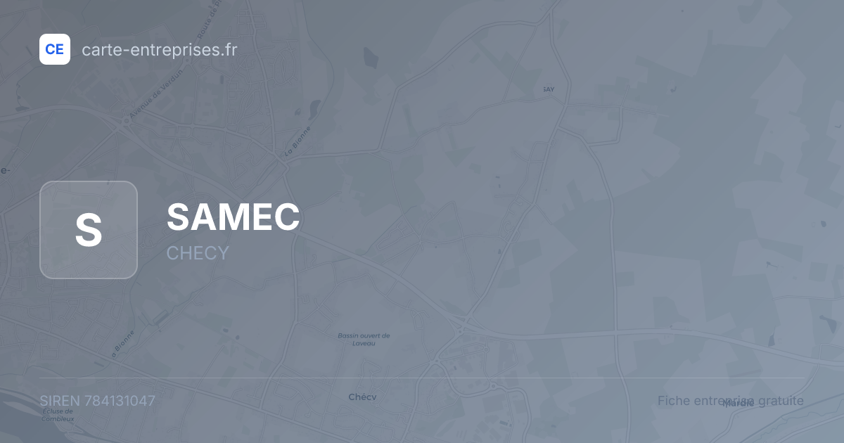SAMEC — 784131047 — fiche entreprise
