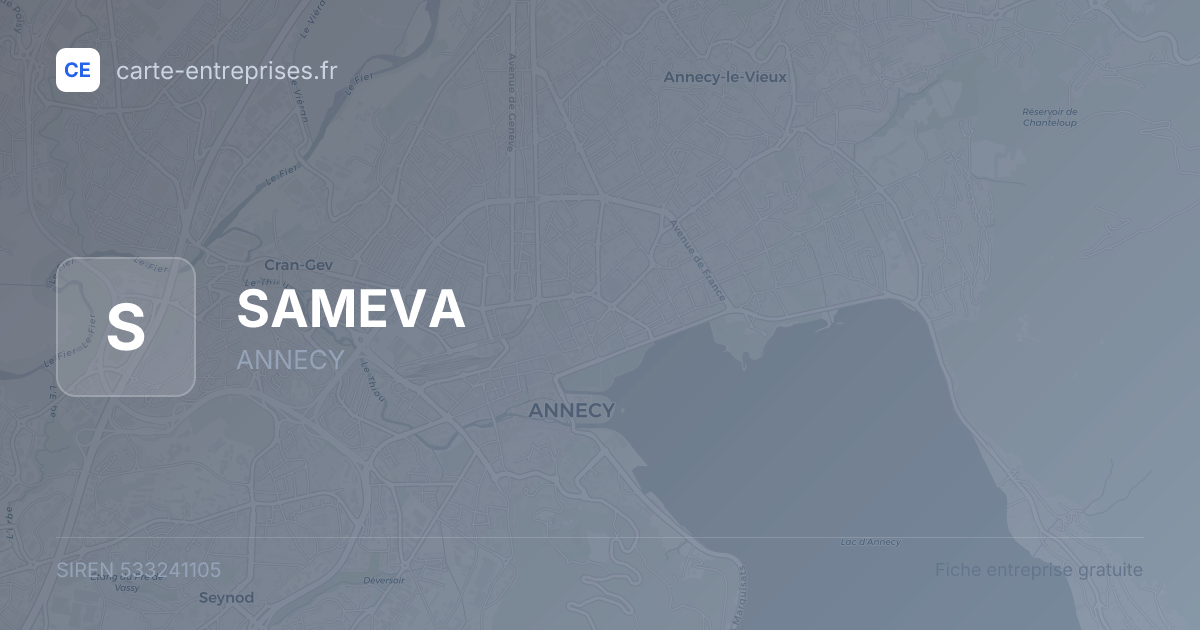 SAMEVA — 533241105 — fiche entreprise