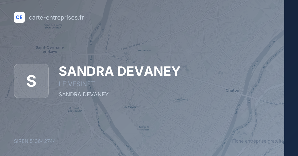 SANDRA DEVANEY — 513642744 — fiche entreprise