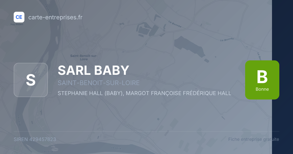 SARL BABY — 429457823 — fiche entreprise