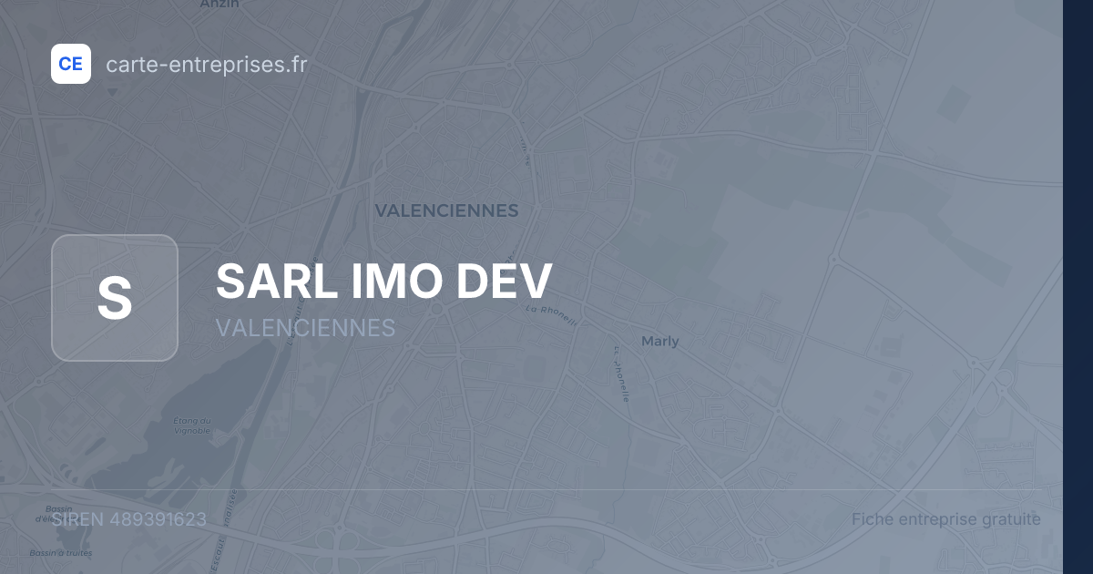 SARL IMO DEV — 489391623 — fiche entreprise