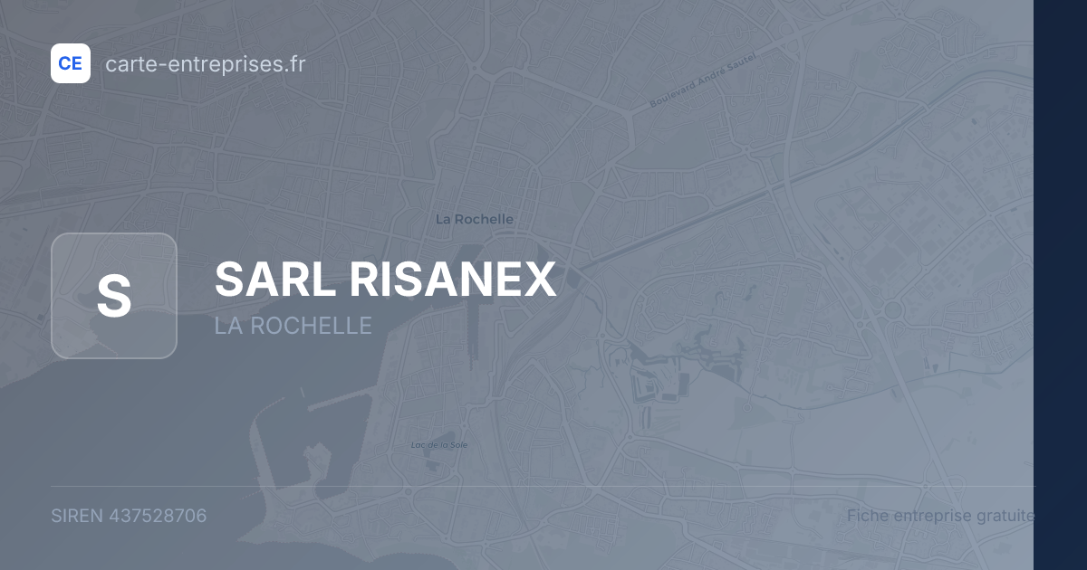SARL RISANEX — 437528706 — fiche entreprise