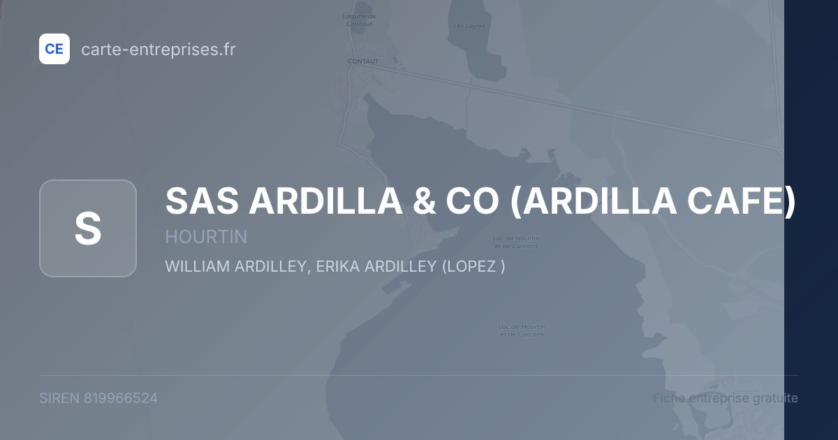 SAS ARDILLA & CO (ARDILLA CAFE) — 819966524 — fiche entreprise