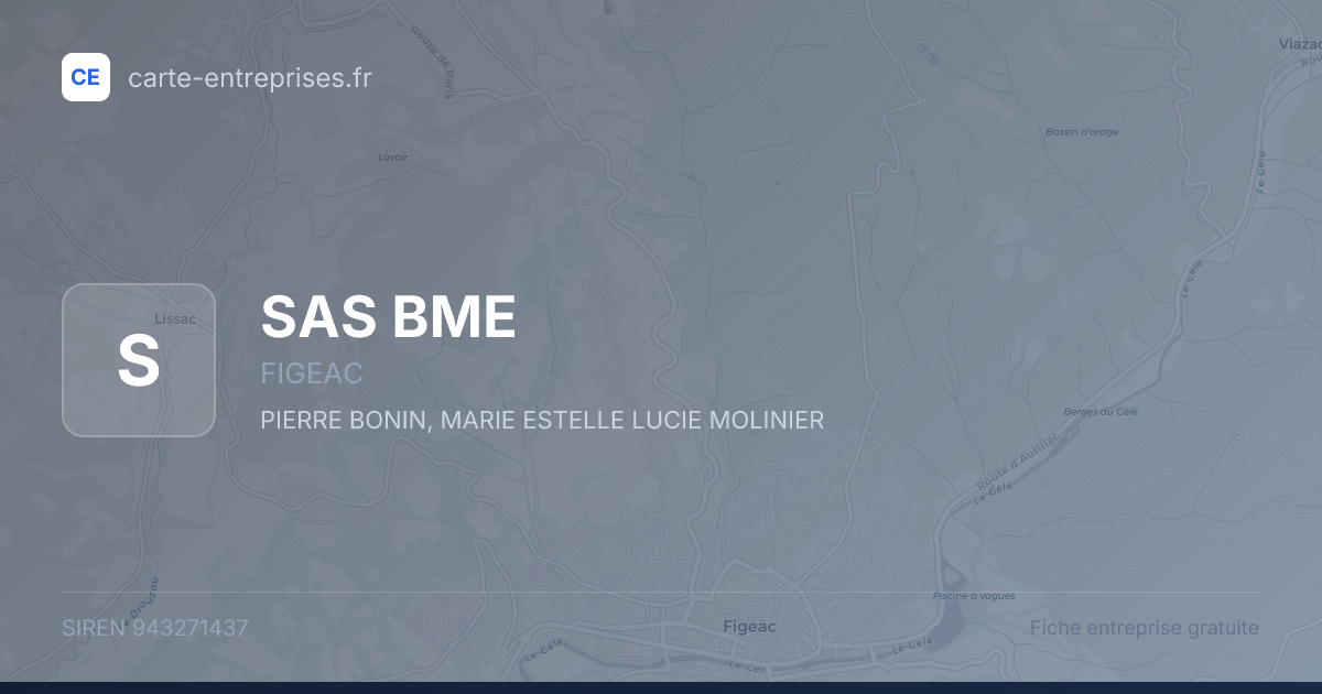 SAS BME — 943271437 — fiche entreprise