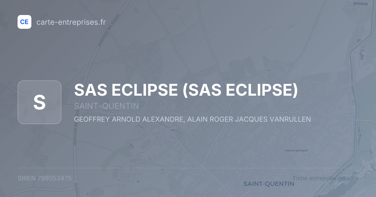 SAS ECLIPSE — 799053475 — fiche entreprise