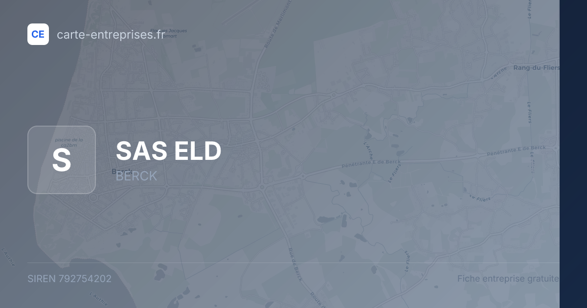 SAS ELD — 792754202 — fiche entreprise