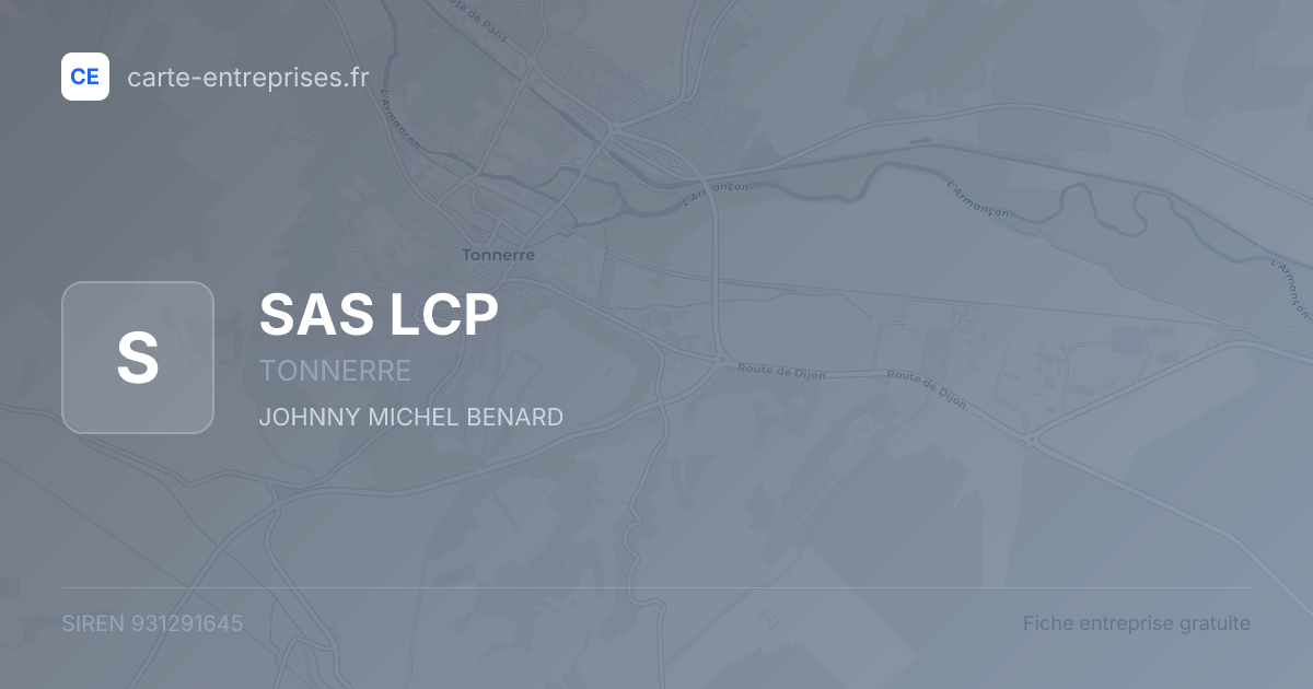 SAS LCP — 931291645 — fiche entreprise