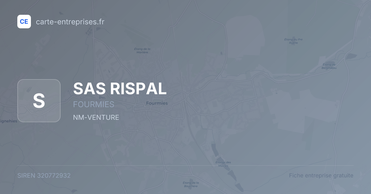 SAS RISPAL — 320772932 — fiche entreprise