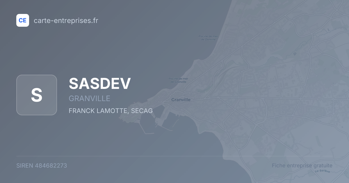 SASDEV — 484682273 — fiche entreprise