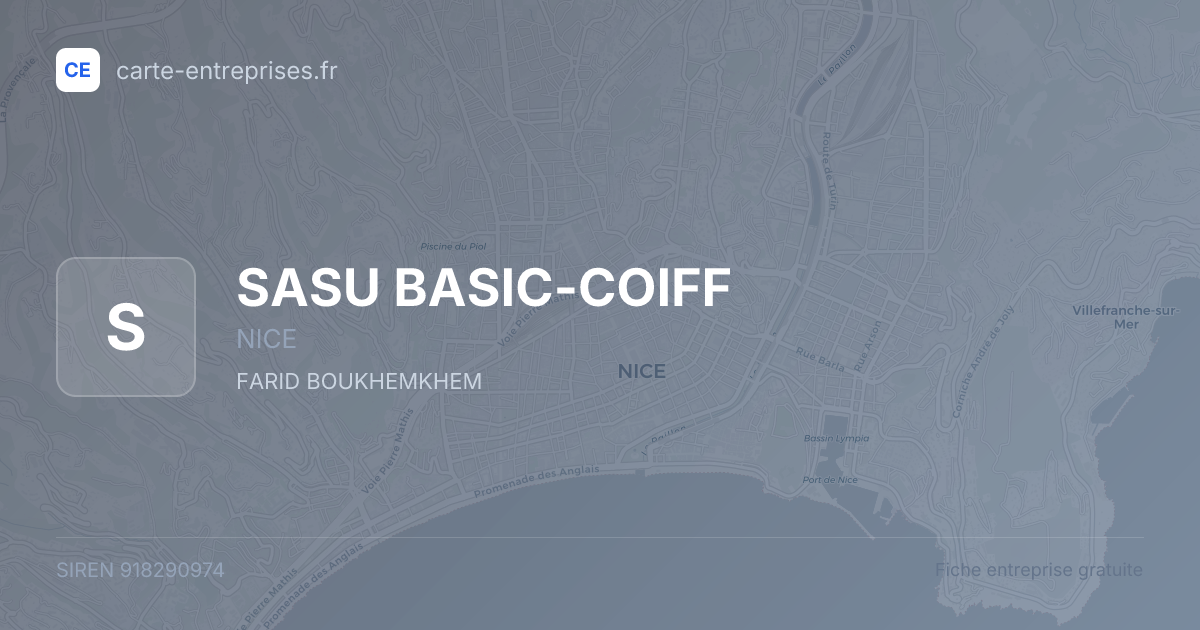 SASU BASIC-COIFF — 918290974 — fiche entreprise