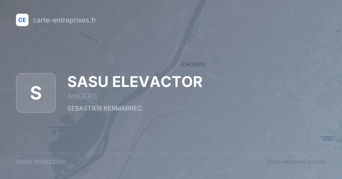 SASU ELEVACTOR — 893622266 — fiche entreprise