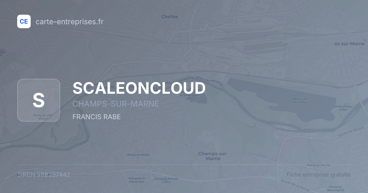 SCALEONCLOUD — 988237442 — fiche entreprise