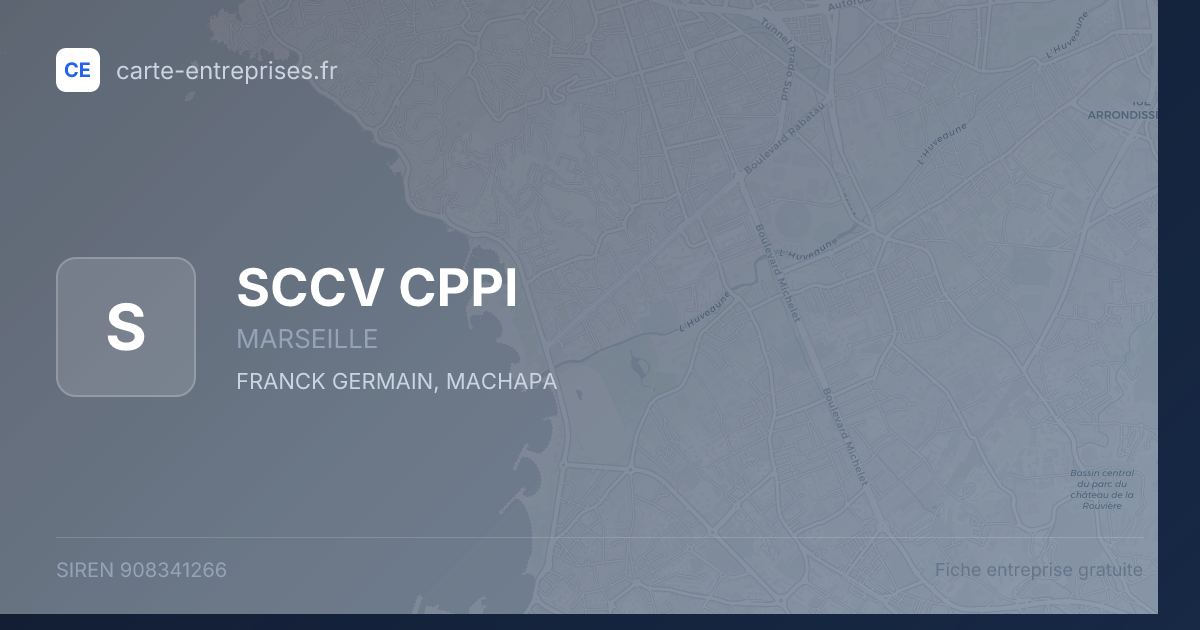 SCCV CPPI — 908341266 — fiche entreprise