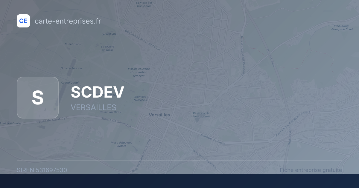 SCDEV — 531697530 — fiche entreprise