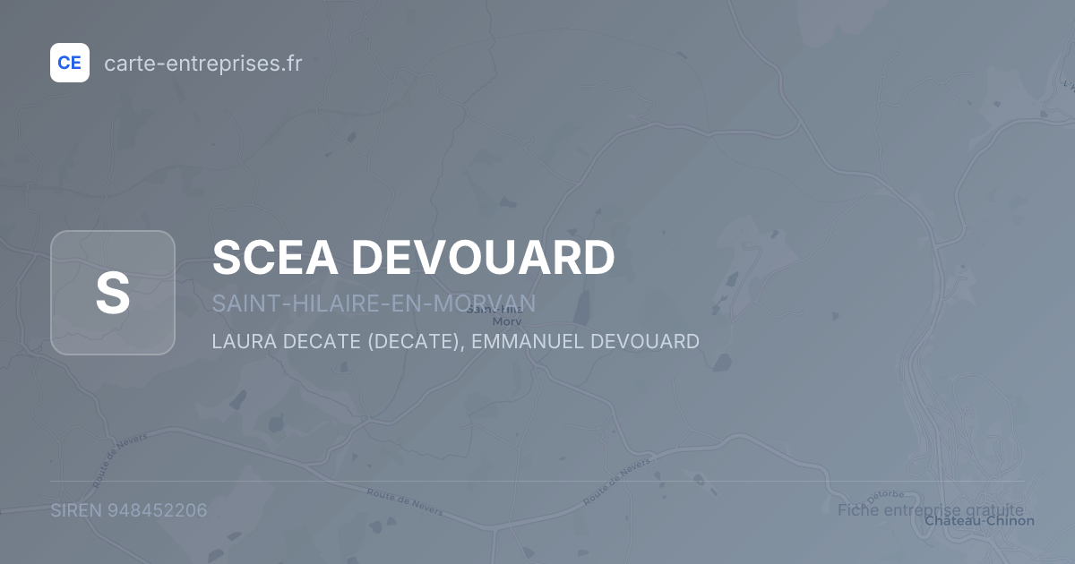 SCEA DEVOUARD — 948452206 — fiche entreprise