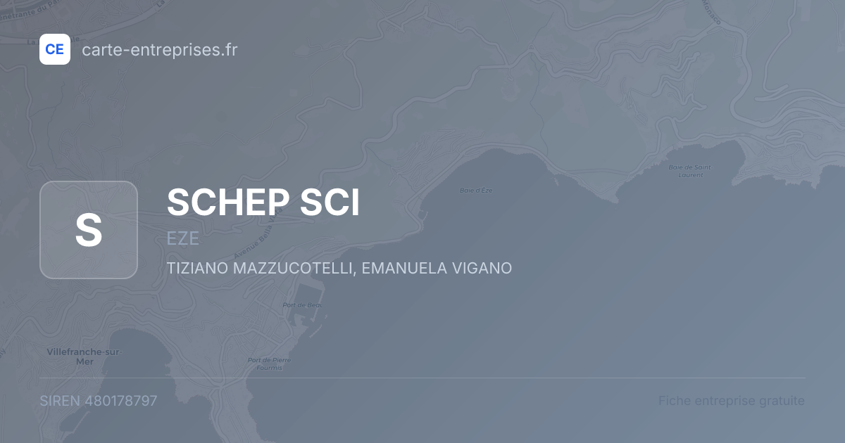SCHEP SCI — 480178797 — fiche entreprise