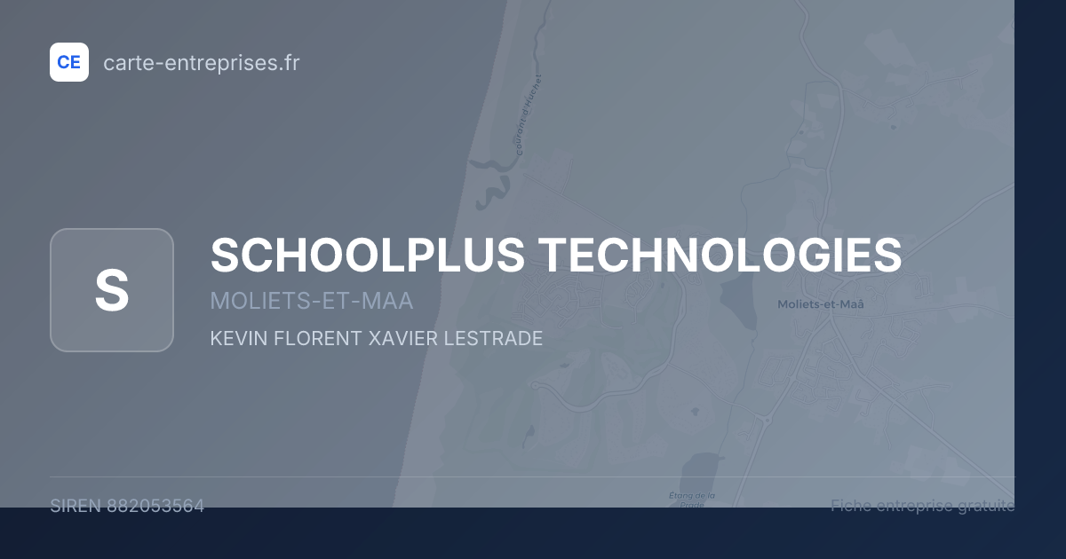 SCHOOLPLUS TECHNOLOGIES — 882053564 — fiche entreprise