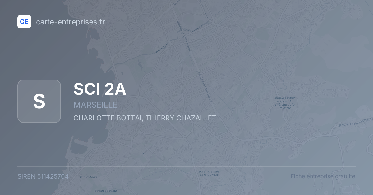 SCI 2A — 511425704 — fiche entreprise
