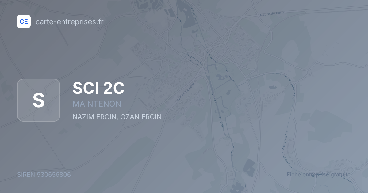 SCI 2C — 930656806 — fiche entreprise