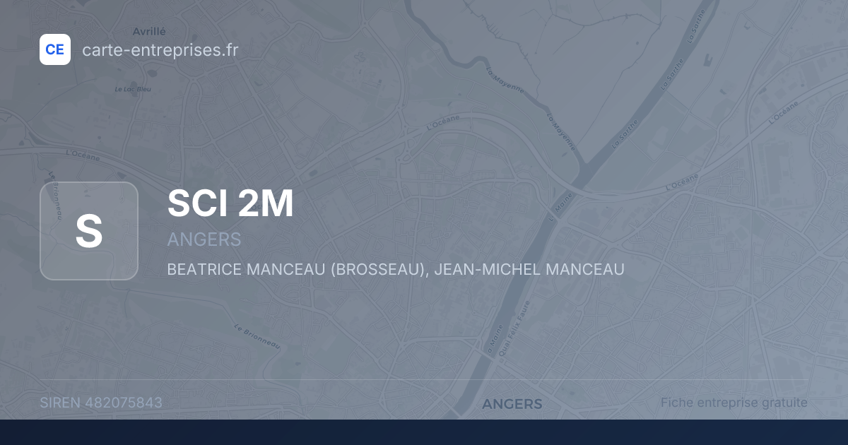 SCI 2M — 482075843 — fiche entreprise