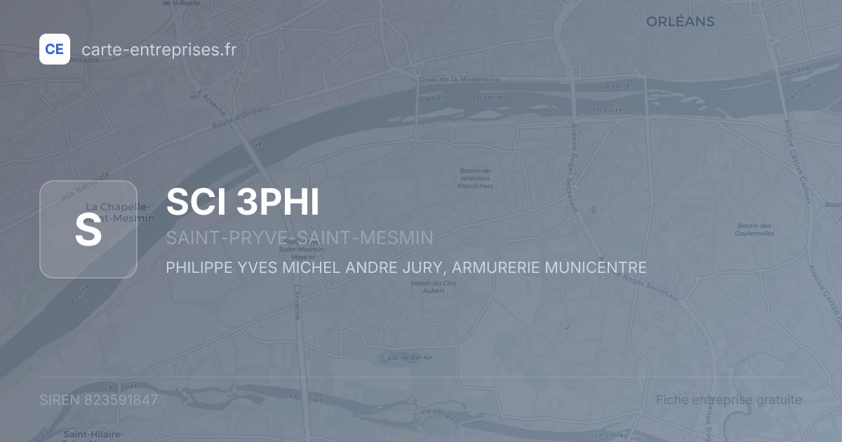 SCI 3PHI — 823591847 — fiche entreprise