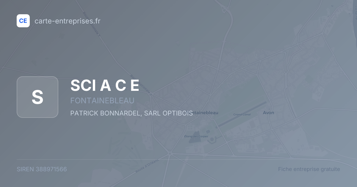 SCI A C E — 388971566 — fiche entreprise