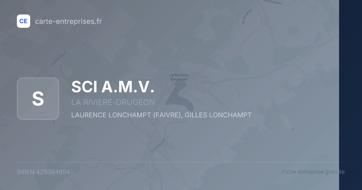 SCI A.M.V. — 429364854 — fiche entreprise