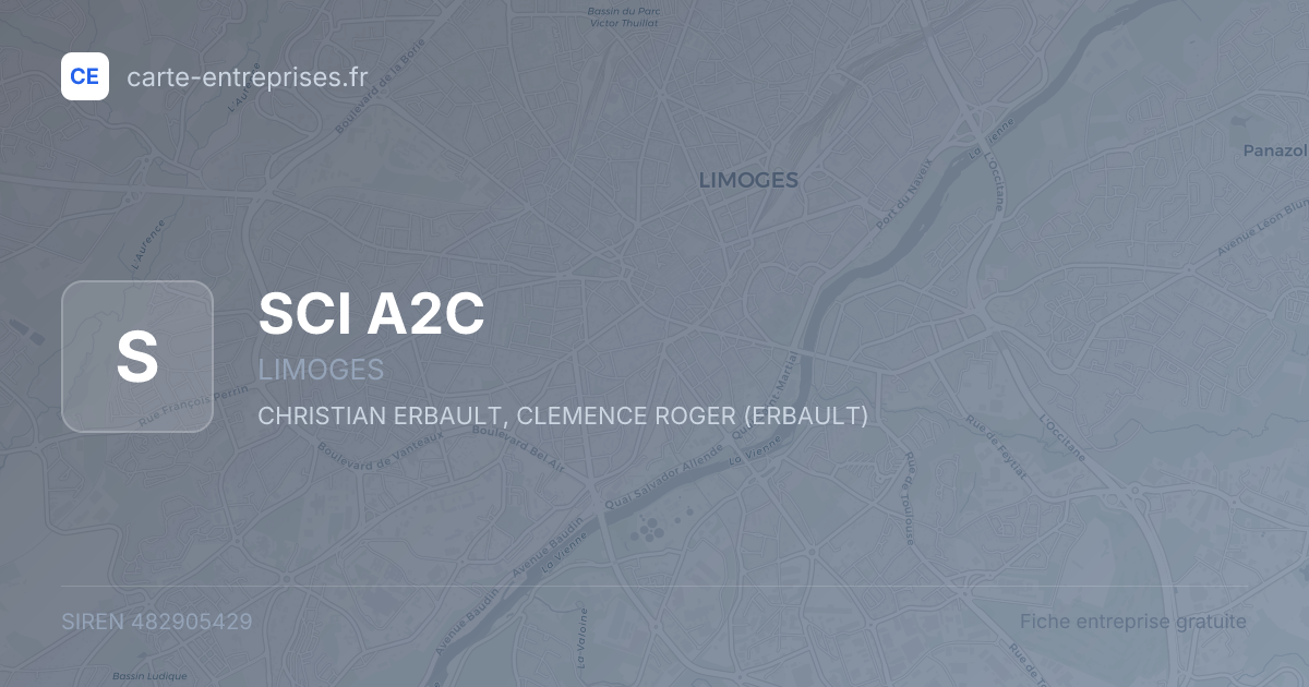 SCI A2C — 482905429 — fiche entreprise