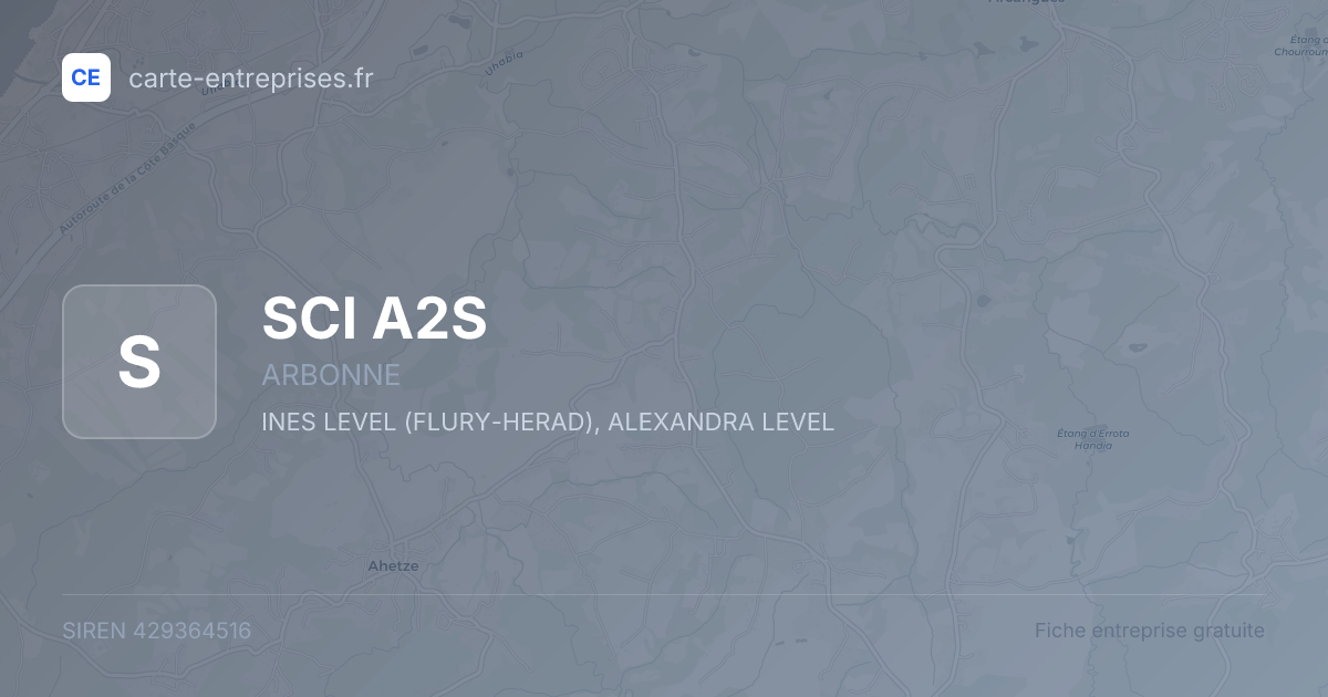 SCI A2S — 429364516 — fiche entreprise