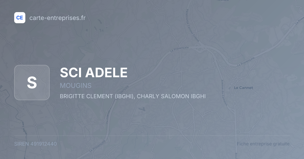 SCI ADELE — 491912440 — fiche entreprise