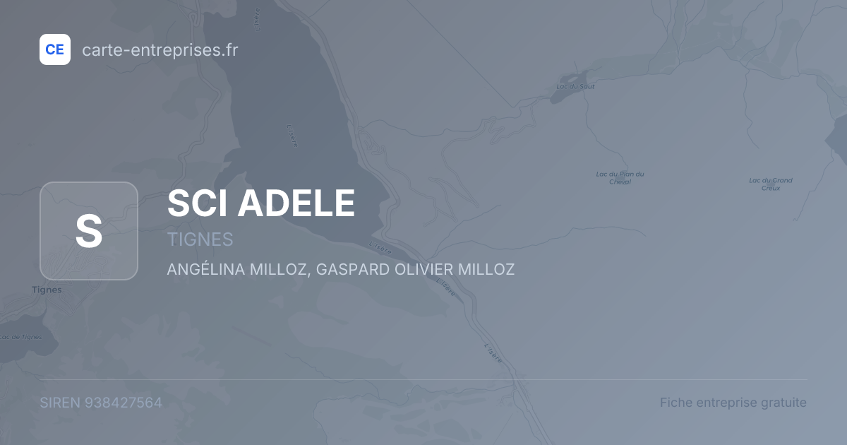 SCI ADELE — 938427564 — fiche entreprise