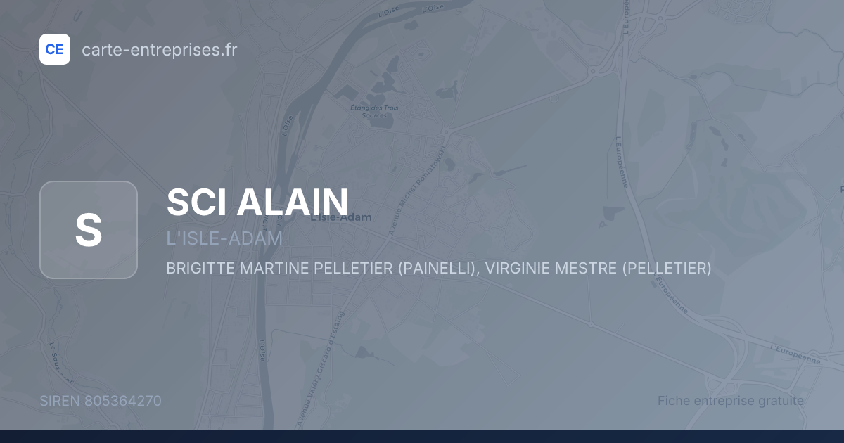 SCI ALAIN — 805364270 — fiche entreprise