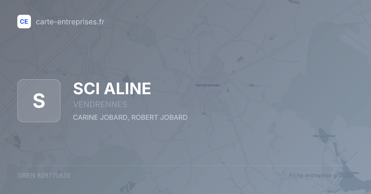 SCI ALINE — 828775635 — fiche entreprise