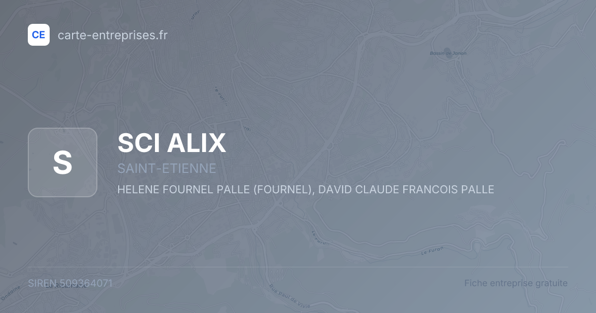 SCI ALIX — 509364071 — fiche entreprise