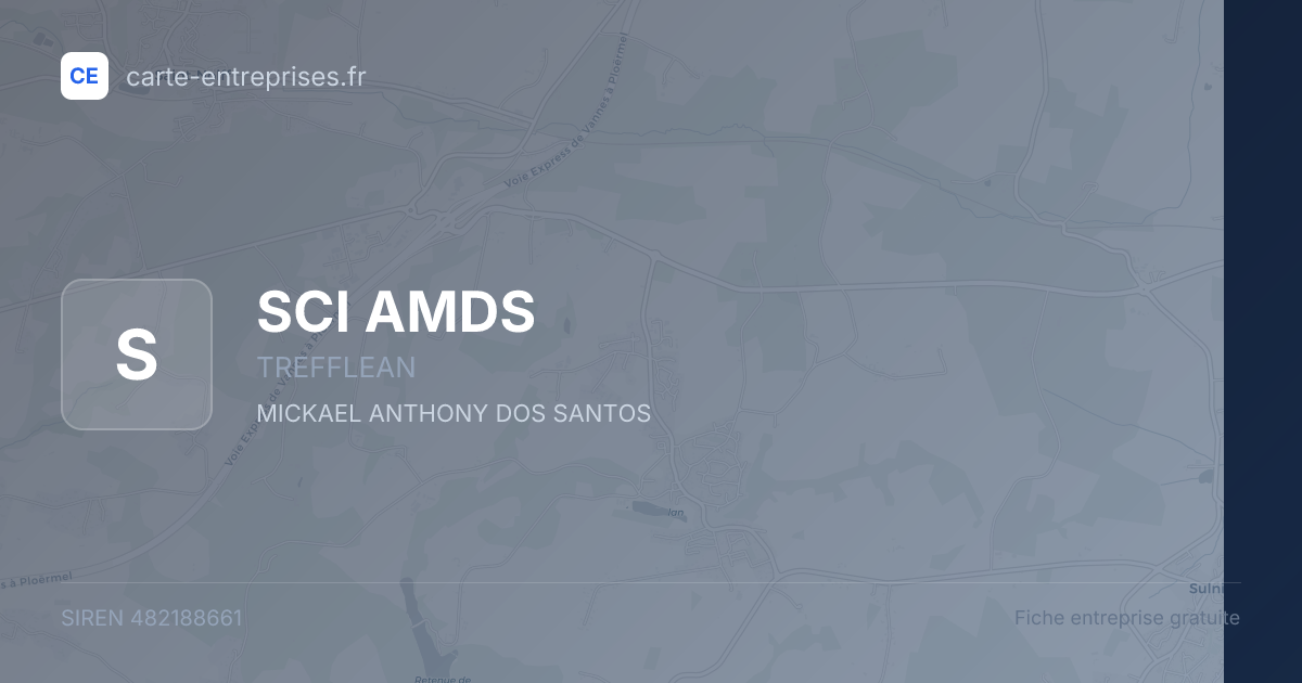 SCI AMDS — 482188661 — fiche entreprise